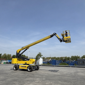 Xây dựng ngoài trời sử dụng 28m Kính thiên văn lâu dài các nhà sản xuất thang máy trên không di động Nâng Nền tảng công việc - Product Image 3