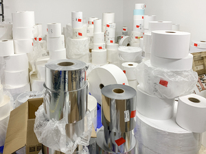 Yimupack 4 "X 6" Trắng Trực Tiếp Địa Chỉ Nhiệt Nhãn Vận Chuyển Máy In Nhiệt Waybill Trống Dính Giấy 4x6 500 Nhãn Cuộn - Product Image 5