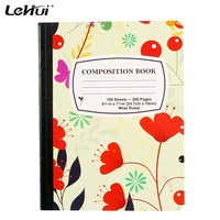 2025 populaire 9-3/4 "X 7-1/2" large horaire de classe hebdomadaire ligné et tables de Conversion de multiplication cahier de Composition
