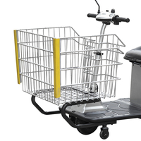 Chariot de courses électrique robuste 500W, capacité de charge 150KG, grand panier, scooter de mobilité pour personnes âgées, livraison au jardin