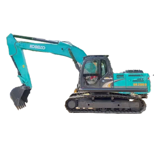 รถขุดมือสอง Kobelco SK200 ผลิตในญี่ปุ่น ทนทาน ได้รับการรับรองมาตรฐาน CE พร้อมอุปกรณ์เสริม Thumb, Auger และ Breaker - Product Image 1
