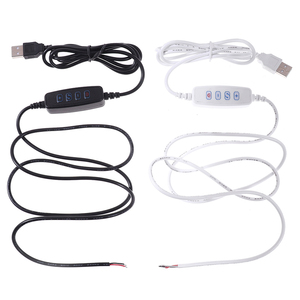 1PCS cho 5V <span class=keywords><strong>LED</strong></span> Dimmer <span class=keywords><strong>USB</strong></span> Port cung cấp điện đường dây cáp mở rộng với on off chuyển đổi Adapter Hot Bán - Product Image 2