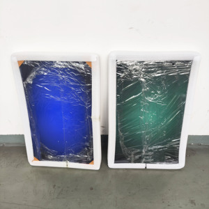 Với ánh sáng tùy chỉnh treo nghệ thuật trang trí kính trang trí hiển thị hiện đại nổi tiếng thể thao xe tường bức tranh tường xây dựng khối khung LED nổi tiếng - Product Image 4