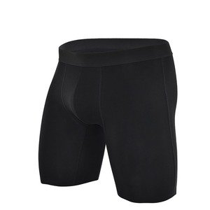 Calzoncillos bóxer deportivos de algodón puro para hombre, talla grande, con efecto levantacola, extra largos y antidesgarros en la entrepierna. - Product Image 6