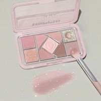 Meilleure palette d'ombres à paupières premium 9 couleurs logo personnalisé palette d'ombres à paupières imperméable longue durée fard à paupières multichrome