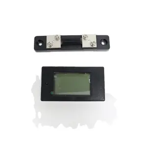 Voltímetro de amperímetro Digital de CC, 6,5-100V, 4 en 1, LCD, voltaje de motocicleta, Monitor de energía de corriente