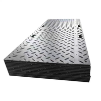 Ecológico 4x8 HDPE Excavadora Protección de tierra Estera de carretera Construcción de calle temporal Material de PE