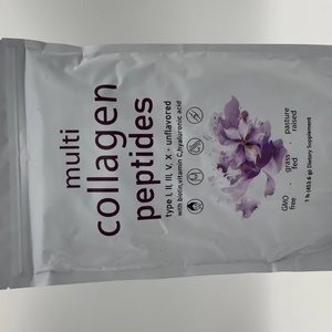 Super Colágeno en Polvo con Péptidos de Proteína, Ácido Hialurónico y Vitamina C, Suplementos para la Belleza de la Piel y el Crecimiento del Cabello - Product Image 3