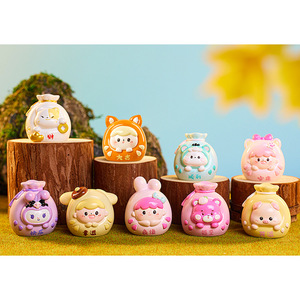 Animal Party Blind <b>Box</b> Resin Figurines Cute Cartoon Characters Desktop Dolls For Kids Holiday Gifts - Product Image 1