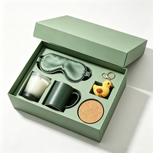 custom High Quality Corporate Promotional Gift Sets Luxury for Employee with <b>Eye</b> <b>Mask</b> Mug Scented Candle Keychain - Product Image 1