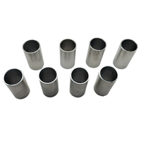 SS304Tube Nickel Rondelle Étagé Rouleau PEEK CNC Douille En Aluminium Fileté Linéaire En Plastique Nylon Foret Bronze Laiton Douille