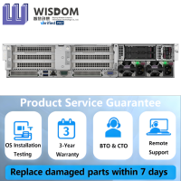 Server Jaringan Rak HPE ProLiant DL345Gen11 Grosir 2U AMD EPYC 160-Core 3TB DDR5 36EDSFF Server untuk Data Intensif Tersedia