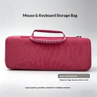 Sac de transport personnalisé en EVA pour souris et accessoires de clavier, avec fermeture éclair, étui de rangement