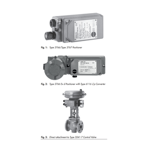 วาล์วควบคุมลมแบบนิวแมติก Samson 3767 วาล์วบอลพร้อมตัวควบคุมตำแหน่งแบบอิเล็กโทรนิวแมติก วัสดุทองเหลืองใหม่จากผู้จัดจำหน่ายอะไหล่วาล์ว - Product Image 4