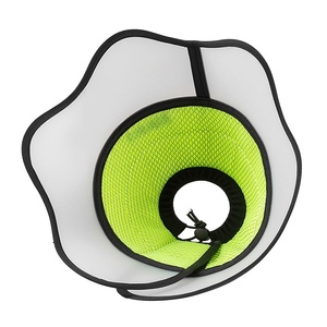 Collier de protection souple et durable post-opératoire pour grands chiens et chats avec fermeture auto-agrippante anti-léchage et anti-griffures - Product Image 1