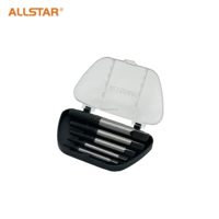 Jeu d'extracteurs de vis All Star 6pcs Excellent matériau Extracteur de vis à utiliser pour enlever les boulons cassés et endommagés