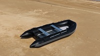 Vente en gros PVC Bateau gonflable pliant Kayak gonflable Canot de pêche Bateau en caoutchouc