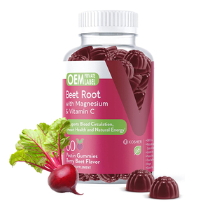 Integratore alimentare gomma di barbabietola biologica naturale radice di barbabietola rossa gommose radice di barbabietola - Product Image 2