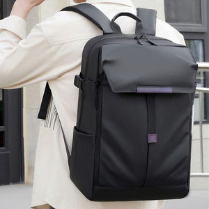 Sac à dos d'ordinateur portable décontracté imperméable personnalisé pour l'extérieur, grande capacité, fermeture en polyester, antivol, voyage d'affaires, étudiant - Product Image 1