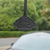 Nouvelle arrivée Diffuseur de parfum en cuir synthétique de luxe pour voiture, Pendentif de parfum de voiture en cuir PVC en gros pour armoires de rangement