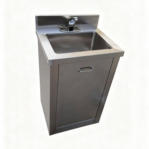 Novo Lavabo Cirúrgico com Pedal para Mãos em Aço Inoxidável 304 para Hospital - Product Image 3