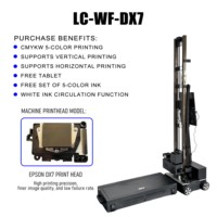 Nueva Impresora de Pared de Inyección de Tinta UV Automática Multifunción DX7 para Pequeñas Empresas