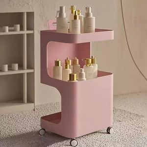 S Shape Beauty Shop Cabinet Salon Furniture Rolling <b>Trolley</b> Cart Best-Selling <b>Trolley</b> for Salon Manicure Shelf <b>Tools</b> Rack - Product Image 4