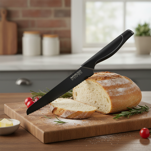 Linea d'onda coltello per filettare 21.5 cm lama in metallo damasco a 67 strati coltello da Chef affilato per carne per pane e prodotti lievitati - Product Image 3