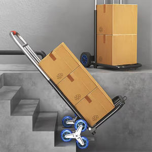 छोटे हल्के फोल्डिंग सामान ट्रॉली के लिए घरेलू खरीदारी किराने की स्टॉल उपकरण ओएम फोल्डिंग ट्रॉली उपकरण का उपयोग - Product Image 6