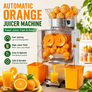 Machine à jus d'<span class=keywords><strong>orange</strong></span> Valencia commerciale avec fonction d'alimentation automatique, extracteur de jus d'<span class=keywords><strong>orange</strong></span> Valencia et Navel - Product Image 1