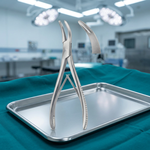 Dental Bone Rongeur Friedman 14cm/5.5" Surgical Forceps Steel Manual Precision Trim Recontour Cutting Dental Instruments - Product Image 2