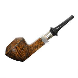 Muxiang Briarwood Smoking Pipe Straight Type 3mm Filter Tobacco Pipe For Men - Product Image 5