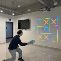 Jeux de sport interactifs d'intérieur pour enfants et adultes, jeu de projection, exercice sportif, métal WEDIDIT FT8