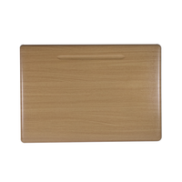 Bilihua Panneau de bureau simple et moderne pour usage scolaire extérieur, ensemble de meubles durables en bois recyclé, chaises scolaires