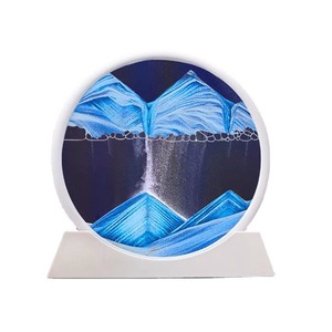 Prix usine 3D mobile sable Art <span class=keywords><strong>photo</strong></span> en plastique haute <span class=keywords><strong>mer</strong></span> Quicksand artisanat coulant sable peinture bureau décoration de la maison cadeau - Product Image 1
