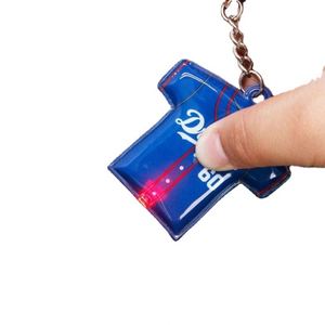 Porte-clés LED en PVC souple personnalisé, design mignon et tendance, avec logo personnalisé, mousquetons promotionnels – Grande Vente - Product Image 2