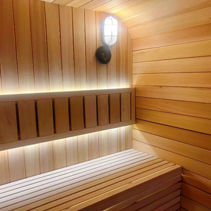 Sauna Cúbica de Madera para Exteriores con <span class=keywords><strong>Chimenea</strong></span> - Product Image 4