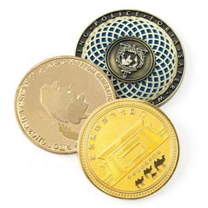 Custom Hot Polished Metal Stamping Copper Brass Blank Challenge Coin - Product Image 5