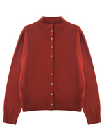 Neo Eleganter Rollkragen-Strickpullover mit Knitterfreiem Wollfutter für Damen, Herbst-Neuheit, Langärmelige Reguläre Einreihige Strickjacke mit Neckholder