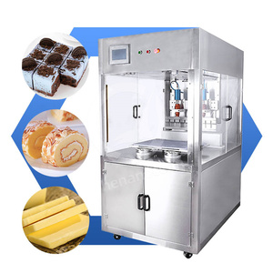 Máquina Cortadora de <span class=keywords><strong>Pastel</strong></span> de Queso Ultrasónica Automática Multifunción, Máquina para Cortar Bizcochos y Muffins - Product Image 1