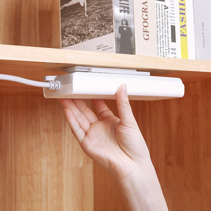 Power Strip Holder Wall Mounted Storage Rack For Household Router Cable Organizer <b>Punch</b> Free Adhesive Mount - Product Image 3