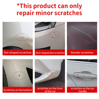 2 packs de stylos anti-rayures pour voiture, emballage plastique, stylo de peinture universel pour la réparation des rayures de carrosserie