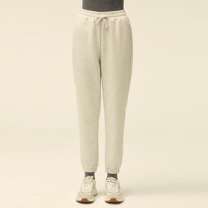 Gemaakt In China Inthek 100% Polyester Wasbare Casual Dames Essentiële Mid-Taille Lente Joggingbroek Zwart - Product Image 4