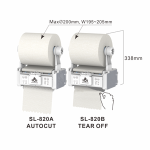 Distributeur d'essuie-mains moderne <span class=keywords><strong>blanc</strong></span> ES-01A à capteur automatique Support <span class=keywords><strong>mural</strong></span> en plastique durable pour bureau, hôtel, salle de bain, toilettes - Product Image 5