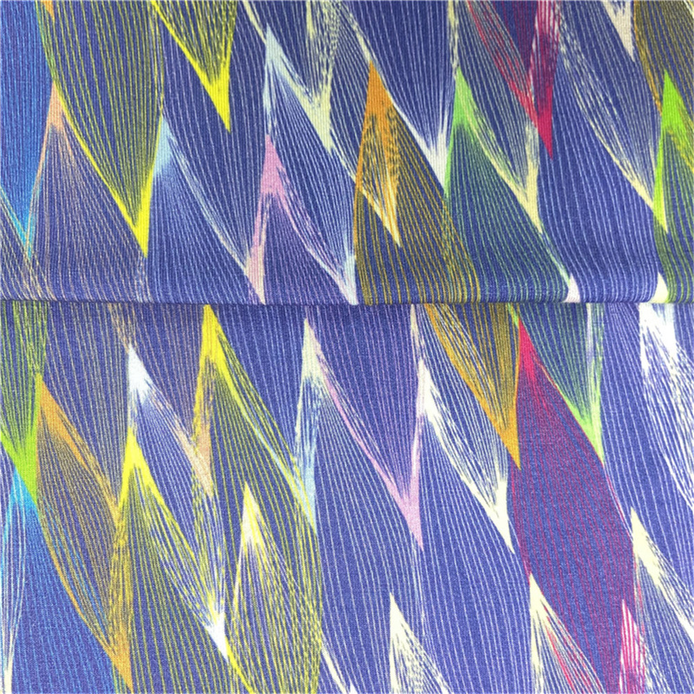 Прочный с использованием низкой цене хлопок лайкра трикотажная ткань для одежды из китайской мастерской