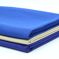 Tissu Popeline Tissé 65/35 Polyester/Coton 21*21 108*58 Teint Uni pour Vêtements, Vestes, Robes, Textiles de Maison et Casquettes - Vente en Gros