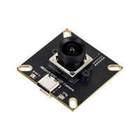 Modul Kamera USB IMX415 8MP 4K Tipe B dengan Mikrofon Ganda 93.5 °   Lensa Sudut Lebar Distorsi Rendah (-0,4%) USB2.0 Plug & Play