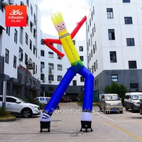Homme dansant avec souffleur pour la publicité, danseur d'air gonflable personnalisé de haute qualité, homme ondulé gonflable/danseur d'air