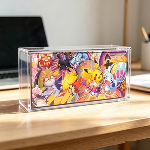 Durable Clear Acrylic Display Case <b>Protector</b> Card Special Box for Collectibles - Product Image 2