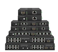 Prix du concessionnaire haute intégration 4 8 12 16 20 24 canaux numériques hd mi iptv A/V multi RF trans modulateur fibre optique